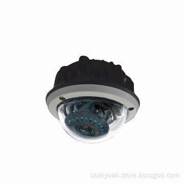 IP66 IR Weather-proof Outdoor Dome Camera, 1/3 Pixim DPS Sensor, 2.8 to 12mm Auto Iris Lens